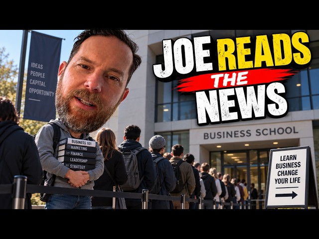 Sleepy is the Joe but still the BUSINESS must GROW - Sep 18th 2026 - Joe Reads the News
