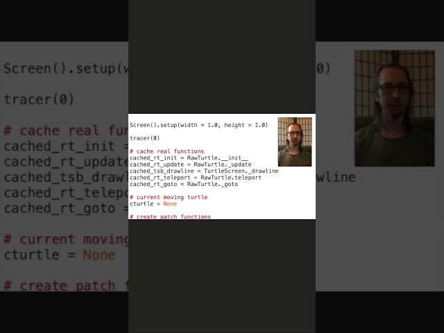 Python Turtle Module, clip 5 (Vertical)