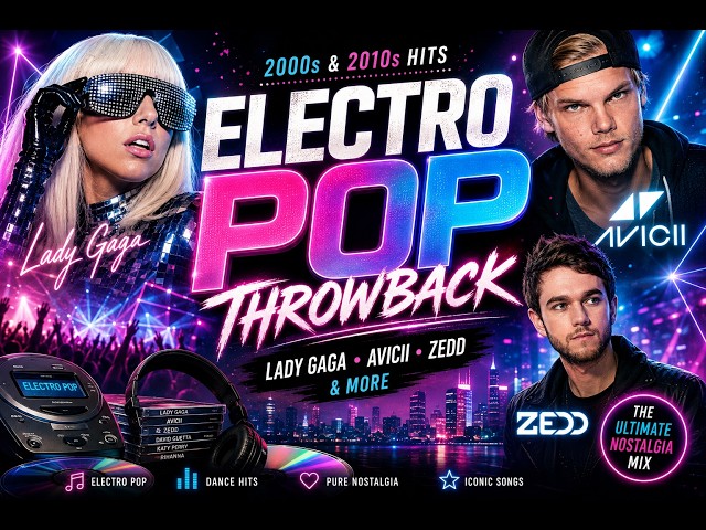 ELECTRO POP THROWBACK — 2000s & 2010s