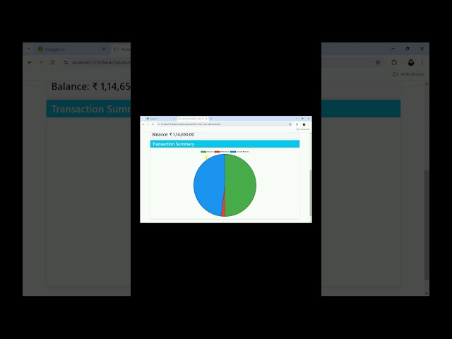 💸 Bank Account Simulation App in .NET Core MVC + Web API | Real-Time Demo! #shorts