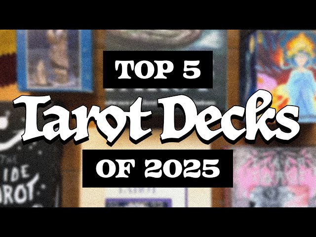 Top 5 Tarot Decks of 2025 🏆 Impactful, Inspirational & Loved
