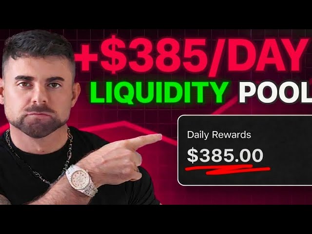 $385 Per Day From This SUPER EASY Liquidity Pool (Passive Income)