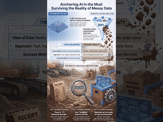 Anchoring AI in the Mud: How to Stop LLMs from Skipping Messy Data