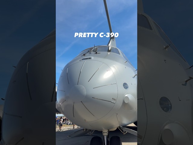 PRETTY C-390 IS INSANE😎 #shorts #aviation #airplane #military #c390