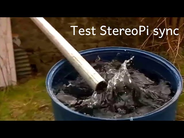 StereoPi sync test