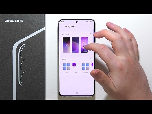 SAMSUNG Galaxy S26 FE: How To Customize Call Background