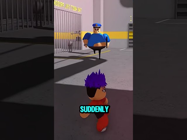 Thanos Invades Barry's Prison Run! 😱 #roblox #shorts