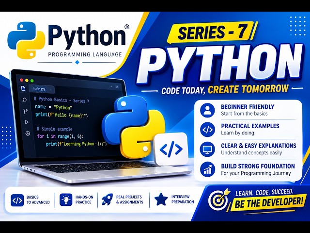 Python Series - 7