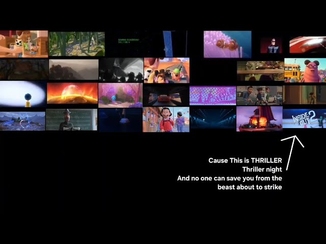 All Pixar movies at once (1995 to 2024)