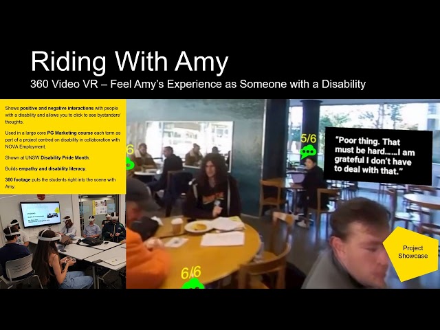Immersive Projects Showcase 2024 T2 Riding With Amy