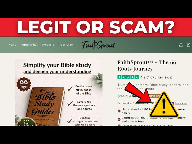 FaithSprout Bible Study Guide Reviews - Before You Buy  Faithsprout.store Watch This Review