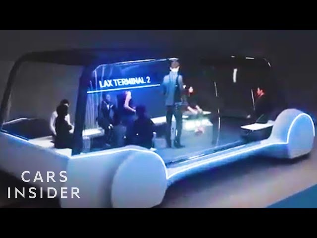 Elon Musk’s Loop Transportation System Prioritizes Pedestrians