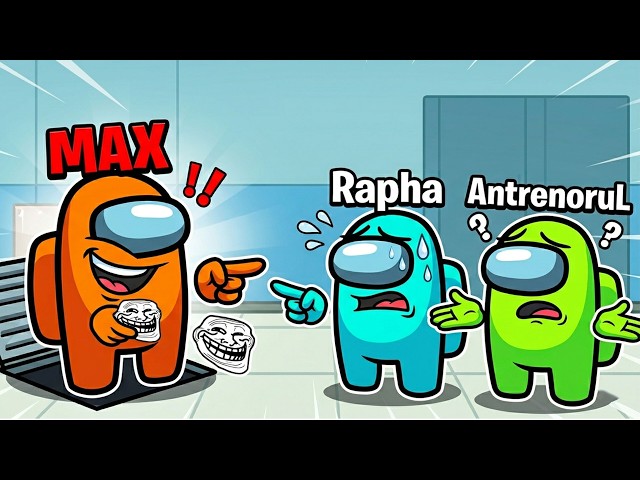 AMONG US but I ANNOY ALL THE YOUTUBERS!