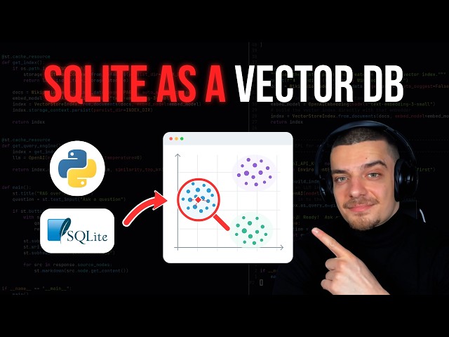 Turn SQLite Into A Vector Database For RAG