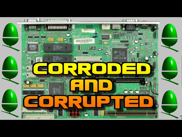 Acorn RISC PC 600 battery damage repairs