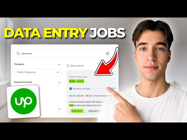 How To Apply For Data Entry Jobs On Upwork (Tutorial 2026)