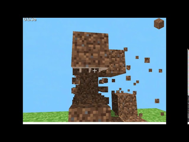 Minecraft Classic 0.0.3a Gameplay (Remake)