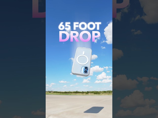 I DROPPED my iPhone from 65 feet😳