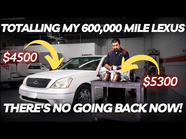 Totalling My 600,000 Mile Lexus in One Video! There's No Going Back Now!