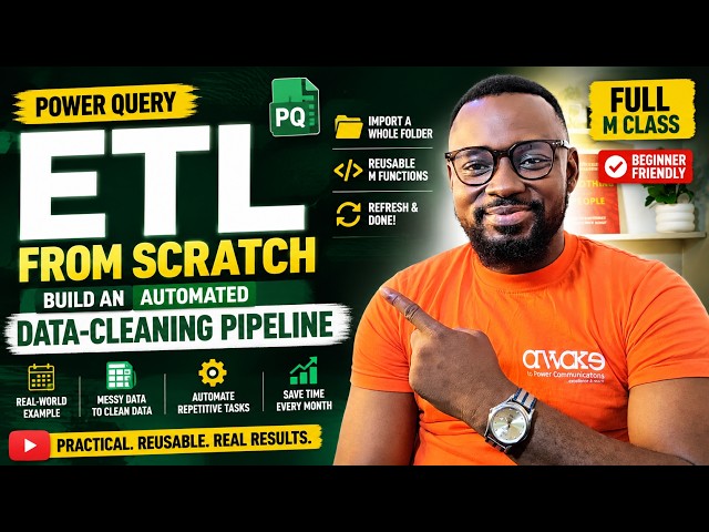 Power Query ETL From Scratch: Build an Automated Data-Cleaning Pipeline