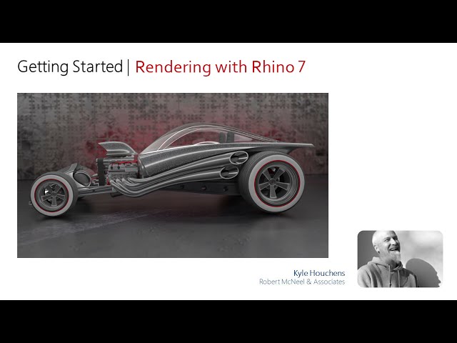 Rendering in Rhino 7, beyond the basics!