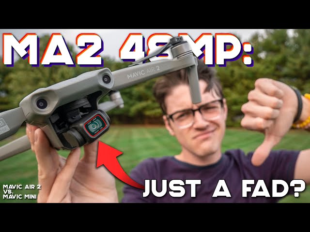 DJI Mavic Air 2: Is The 48MP Sensor a Fad? Is it REALLY That Good? || 12MP Mavic Mini vs. 48MP MA2