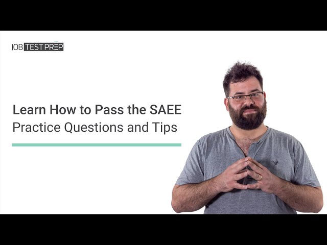 Special Agent Entrance Exam (SAEE) - All You Need to Pass