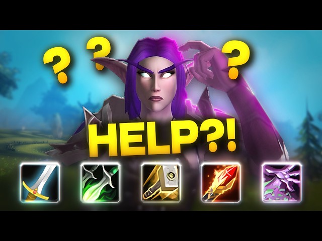 How to ACTUALLY Pick your MAIN CLASS in WoW Forever..