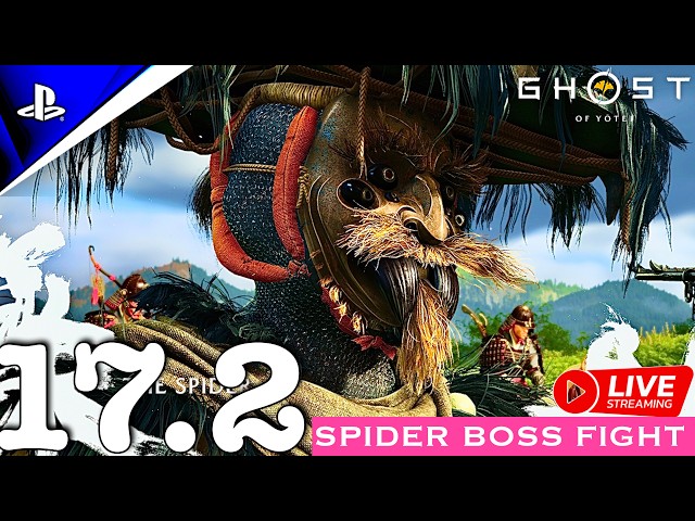 SPIDER BOSS FIGHT Ghost of Yotei LiveStream GamePlay #ghostofyotei #atsu #action #live #livestream