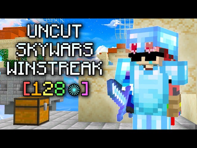 Uncut Skywars Winstreak (insane mode) | Hypixel Skywars