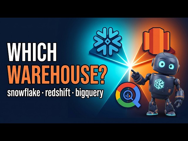 Snowflake vs Redshift vs BigQuery: Which Warehouse?