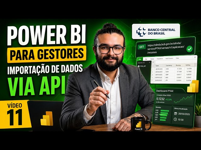 Power BI for Managers | Importing Data via API in Power BI | Video 11