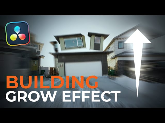 Next-Level Building Grow Effect | DaVinci Resolve Tutorial