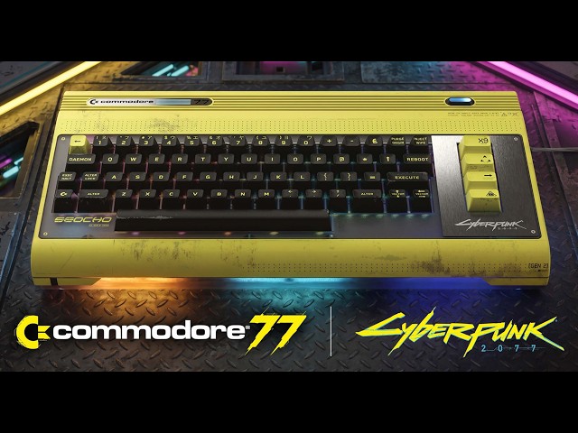 Commodore 77: The Commodore 64 Just Went Cyberpunk!