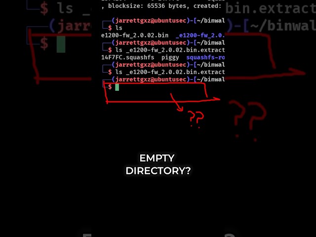 Binwalk+Sasquatch for firmware reversing and analysis