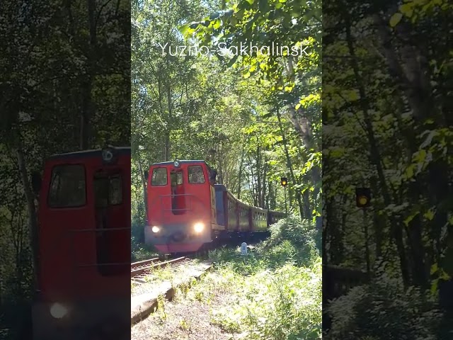 Children railway train  Yuzno-Sakhalinsk