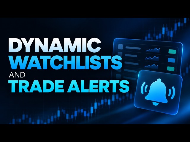 Dynamic Watchlists and Trade Alerts