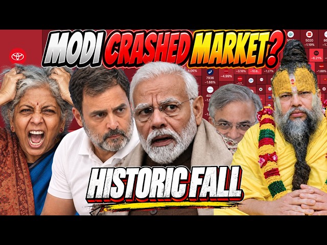 MODI’S ONE LIE CRASHED THE MARKET? | GYANU & PREMANAND MAHARAJ