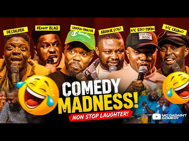 kENNY BLAQ, DESTALKER, SARKIN DARIYA, EDO PIKIN, CASINO, ABARIE | Nigeria Hottest Comedians 2026