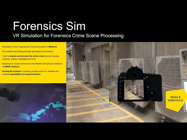 Immersive Projects Showcase 2024 T2 Forensics Sim