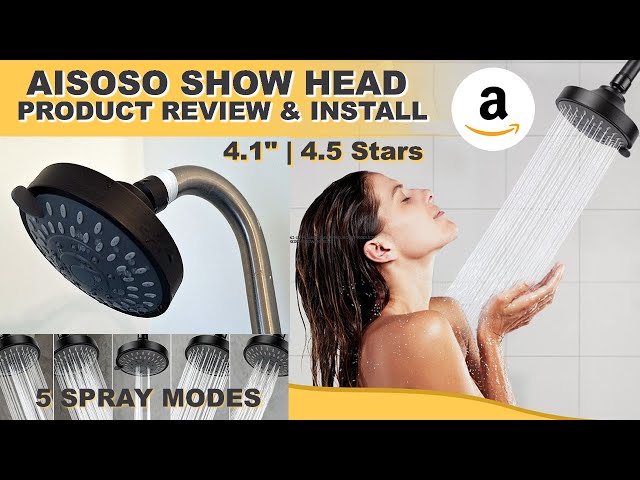 AISOSO Shower Head Installation in 5 Minutes. #showerheads #homediy #aisoso #MADHomeDIY