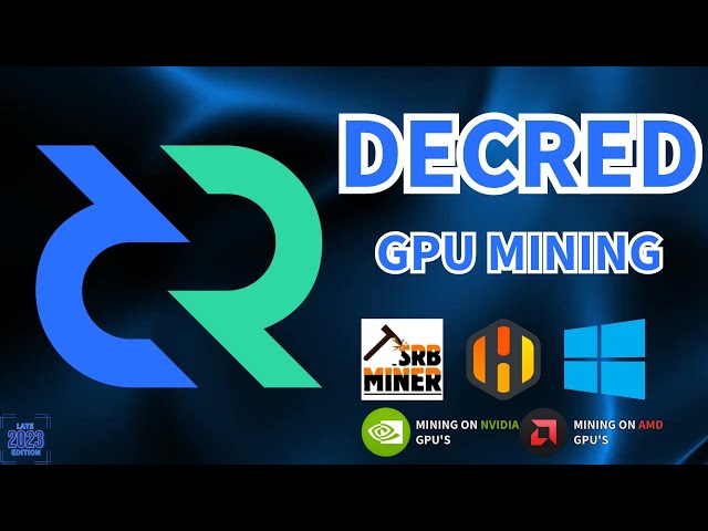 DECRED (DCR) - GPU Mining - BLAKE3 - A Step-by-Step Guide