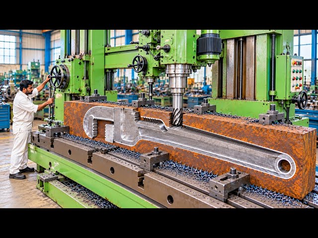  Heavy Duty Pipe Wrench Production in Small Local Factory 