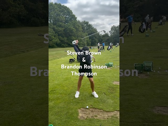 Steven Brown and BRT - Tour Pros smashing their drills! 💪🏻