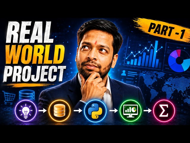 End-to-End Data Analytics & Data Science Project | SQL, Python, EDA & Statistics | Part 1