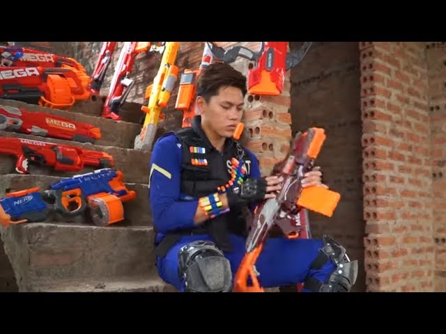Nerf Guns War : S.W.A.T Men Of TTNerf Team Special Brave Fight Squad Boss XX Criminal Dangerous
