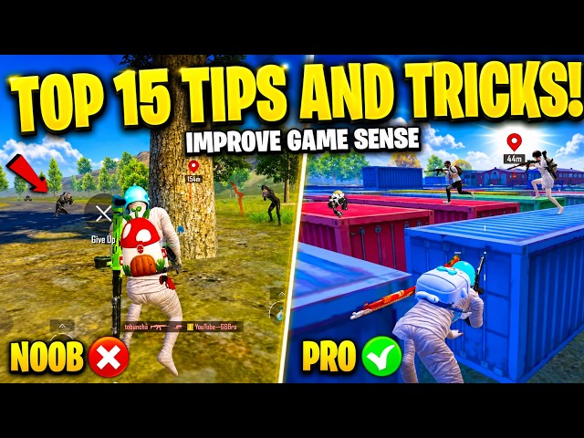 15 PUBG Mobile Tips Every Player Needs! (Noob to Pro Guide) | GG Bro Tips & Tricks [Episode 22]