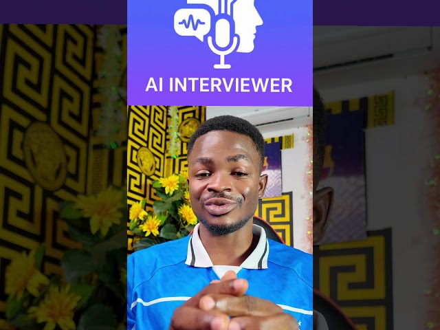 AI interviewer is becoming the new standard for most companies now.