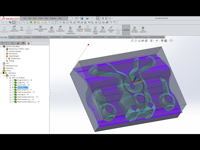 SolidCAM - KevCAM Night School - 3D Milling