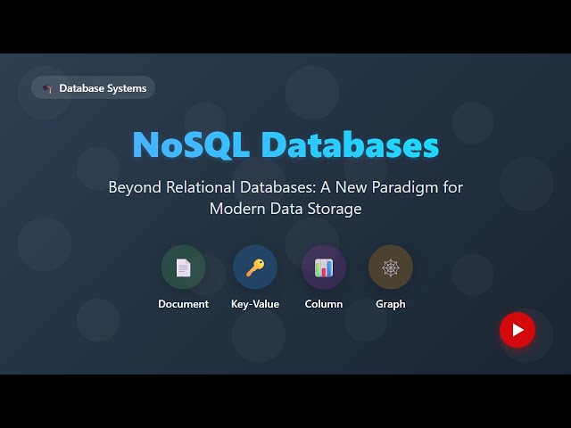 NoSQL Databases Explained: Beginner's Guide to Types, Uses & CAP Theorem